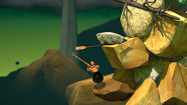 getting over it with bennett foddy mode