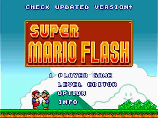 Image Super Mario Flash